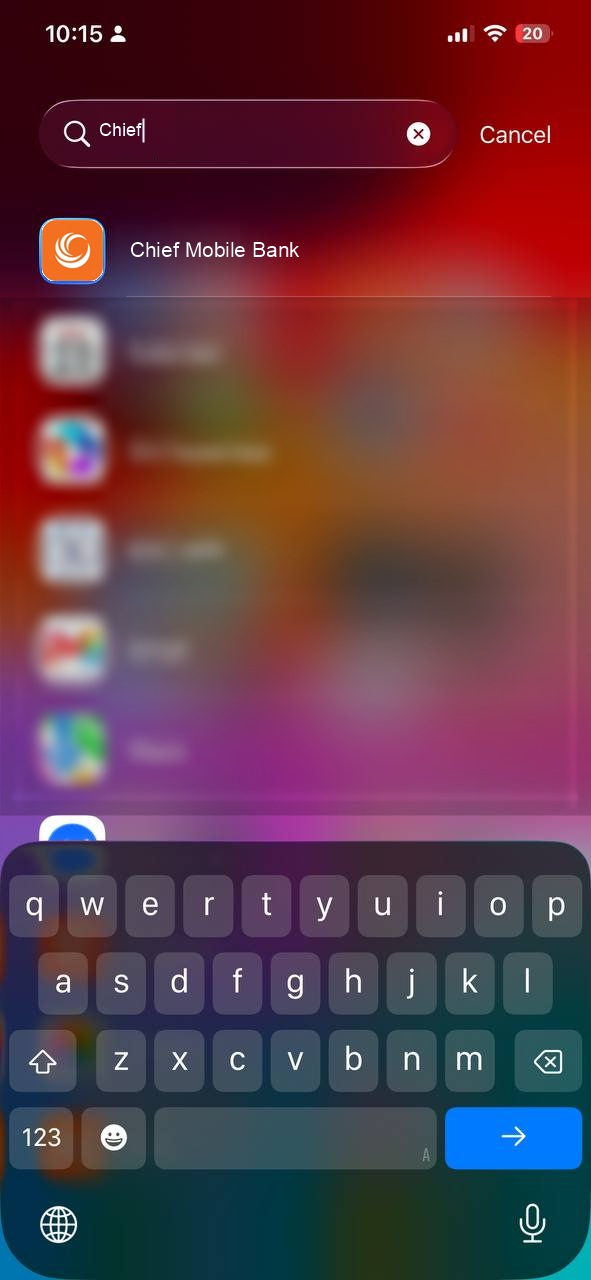 Step 4.2 - Open from Spotlight / App Library